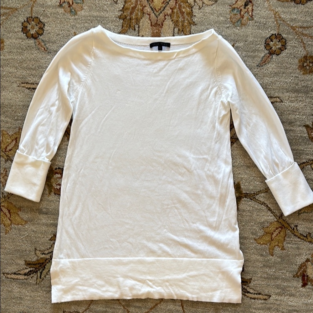 Ca Va de Soi boat neck cotton sweater
